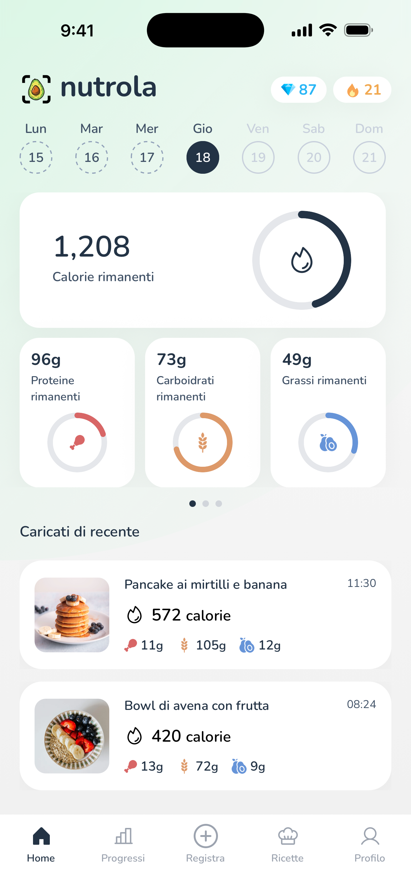 L'app Nutrola